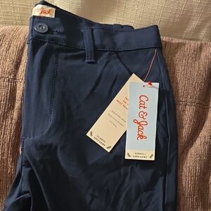 Cat & Jack Men's Dark Blue Chinos